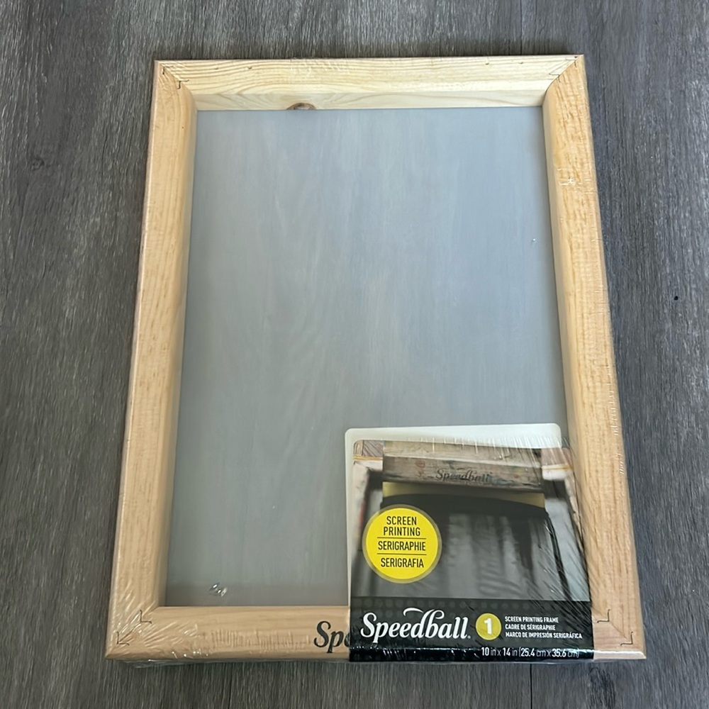 Speedball 110 Monofilament Screen Printing Frame, 10x14 Inch